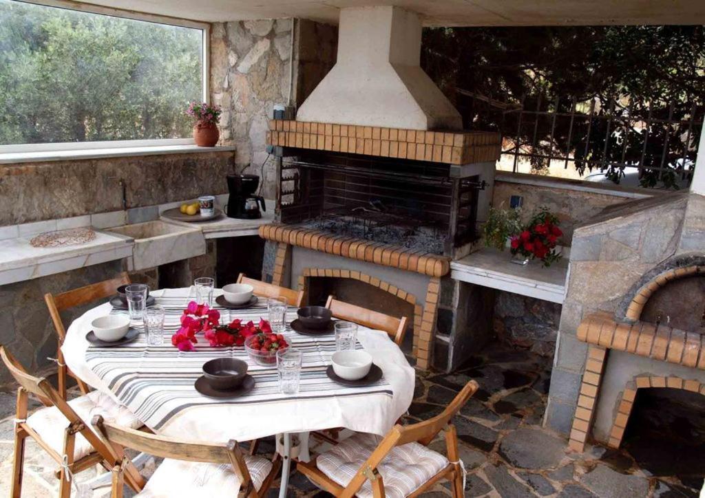 Blue Diamond Villa Schinias Ngoại thất bức ảnh